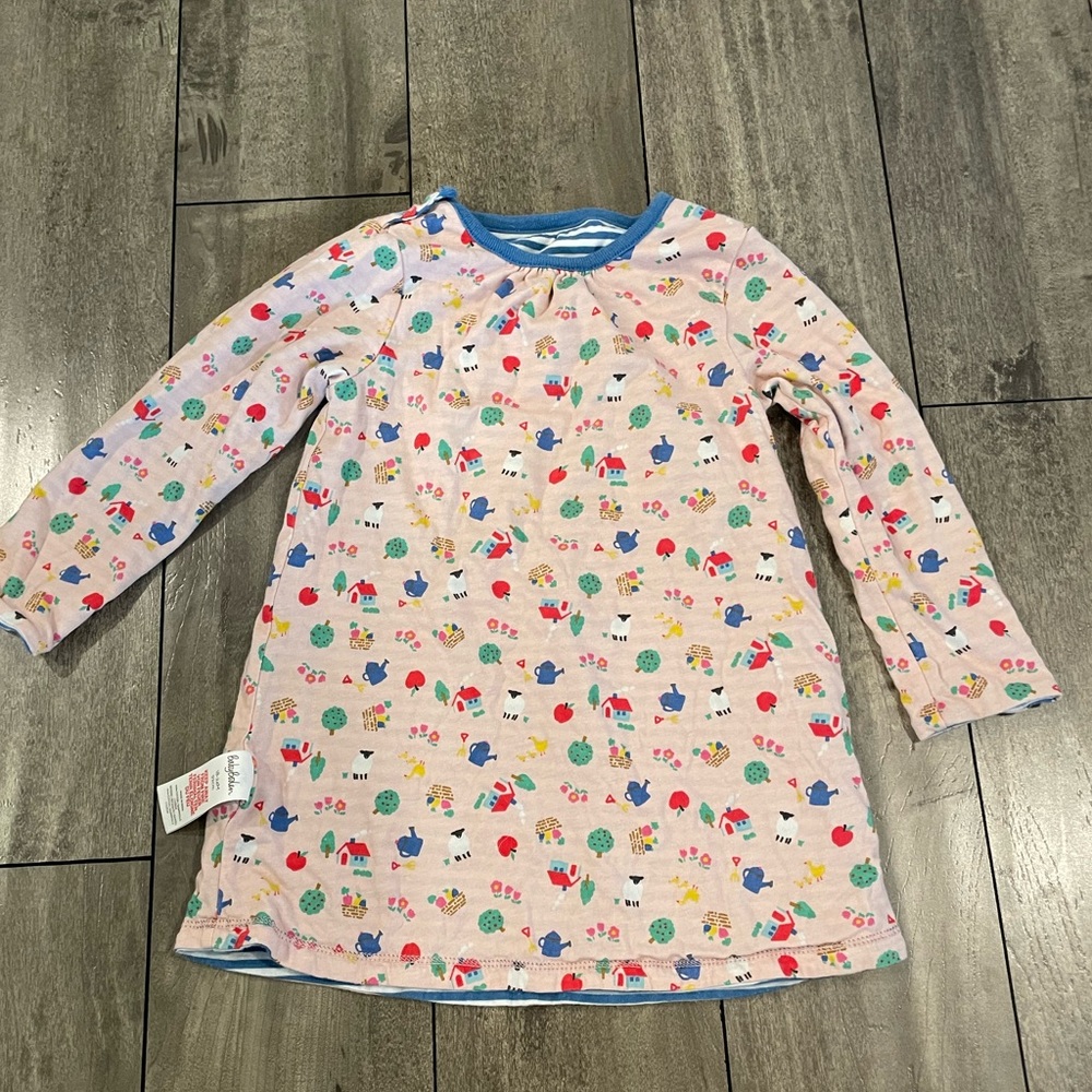 Mini Boden inside out farm animal dress